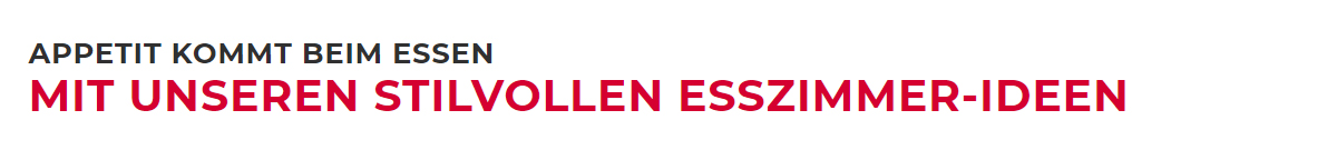 Esszimmer Ideen 